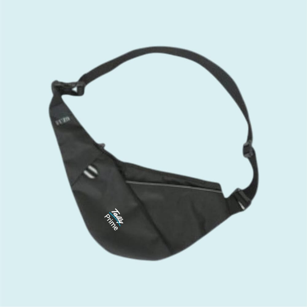 Armour Chest Bag- Black